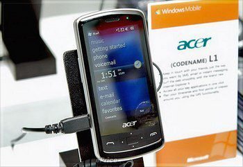 1 GHz Acer F1 Smartphone, L1 and C1 coming after