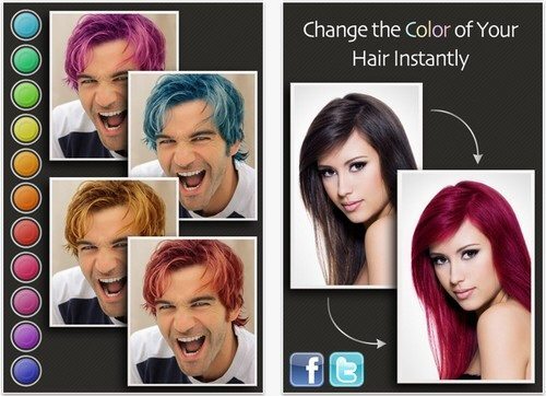 Program Can Change Hair Colour