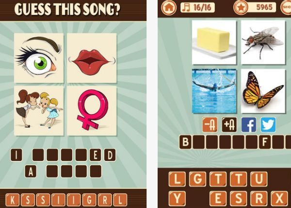 4 Pics 1 Song Cheats and Answers