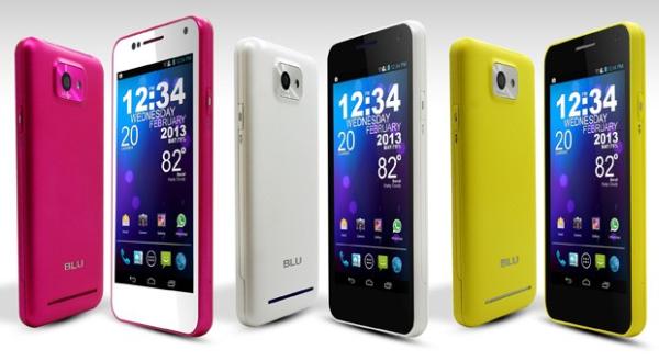 BLU Vivo 4.3 gets Jelly Bean update and colour treats