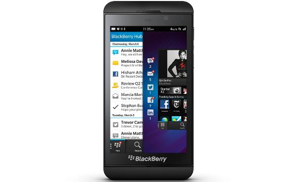 BlackBerry Z10 now available on Three UK