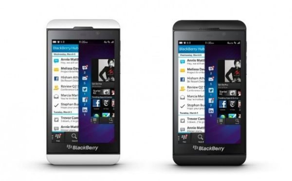 BlackBerry Z10 prices on Verizon