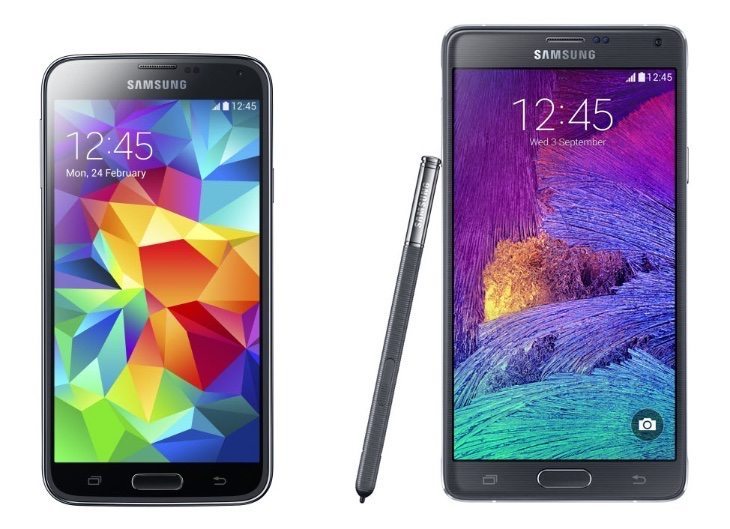 Galaxy S5 vs Note 4 vs Nexus 6