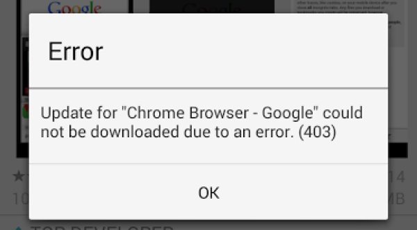 Google Play 403 error worries Android users » Phone Reviews