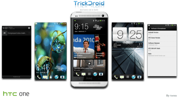 HTC One TrickDroid Custom ROM full of surprises