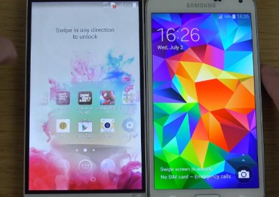 LG G3 vs Galaxy S5 vs iPhone 5S boot up speeds tested
