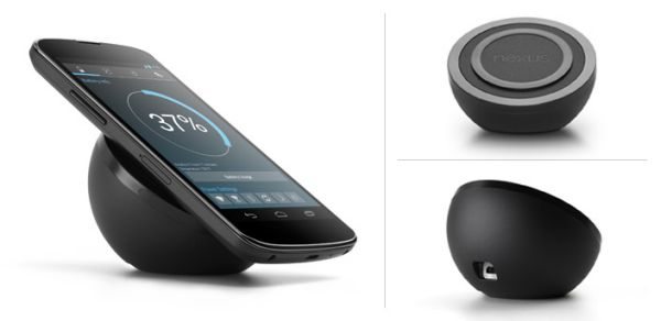 Nexus 4 Wireless Charger on sale & New Battery Widget app revealed