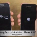 Samsung Galaxy S4 Mini vs. iPhone 4 iOS 7