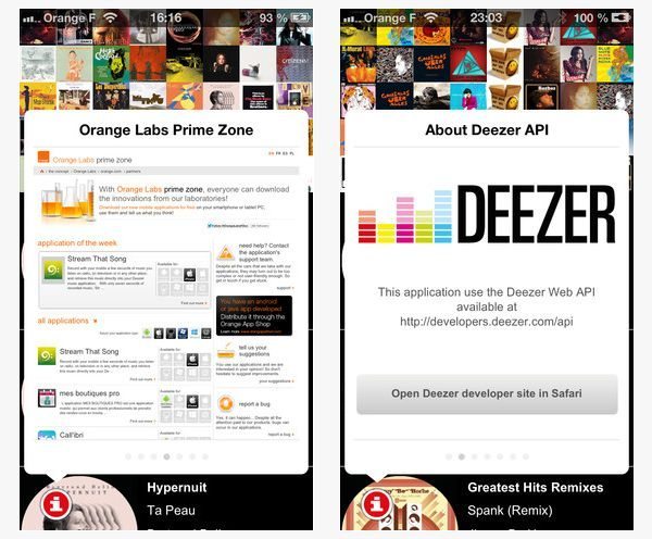 Stream that song, a Shazam-like with direct reference on Deezer