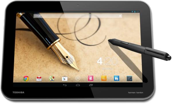 Toshiba Excite Write stepping into Samsung Note space