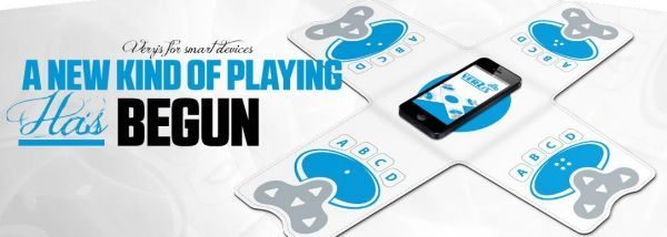 Verzis 4-way multiplayer controller for smartphones and tablets