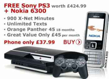 Nokia 6300 & PS3 Deal