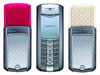 Cream with mobile Strawberries is a Vertu