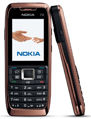 Nokia E51 business phone pic 1