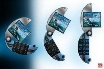 Quicksilver mobile phone concept pic 1