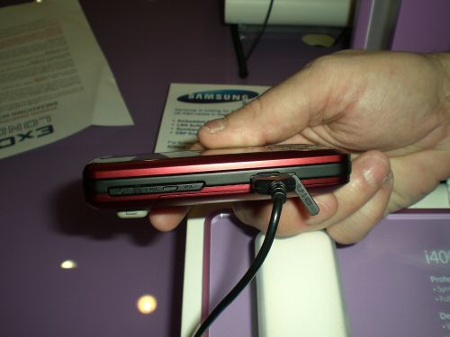 Samsung i400 side view two