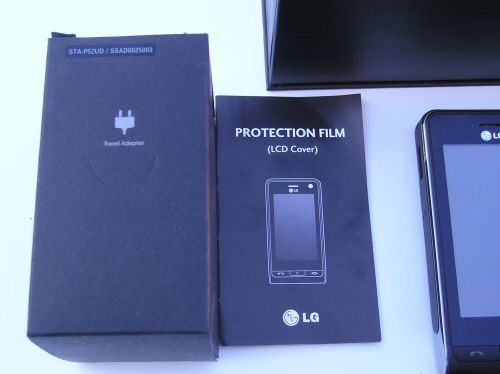 LG Viewty Handset-Charger-Display Film