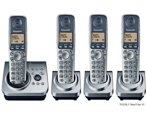 Panasonic KX-TG7224ES DECT Quad