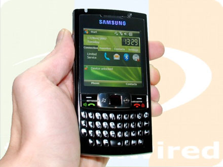 Samsung SGH-i780 Hands-on