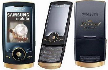 Samsung U600 black & gold limited edition