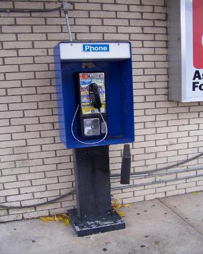 pay phones