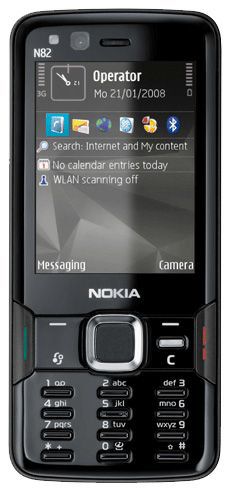 Nokia N82 in black