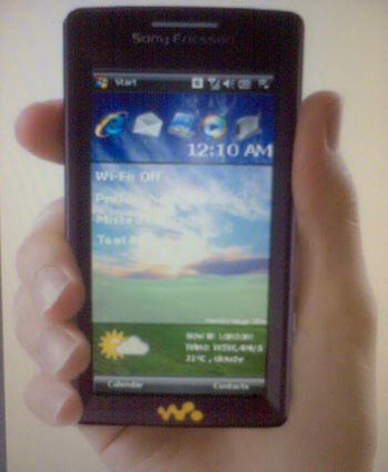 Sony Ericsson W990
