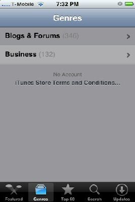 iPhone AppStore