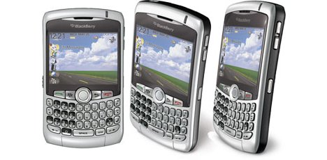 Blackberry 8310 Curve: with free TomTom Sat Nav from Orange