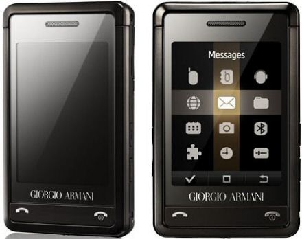 Giorgio Armani Samsung P520 with FREE Sony PSP Slim & Lite on Orange