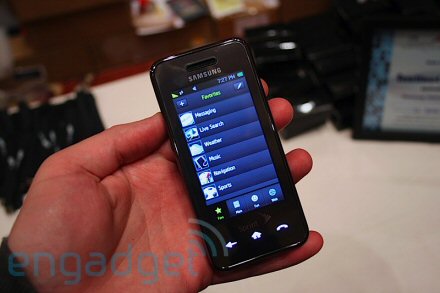 Samsung Instinct hands on