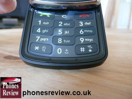 lg kf600 keypad on show