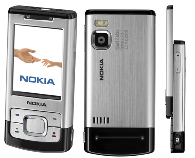 Nokia 6500 Slide in Black: 18 Months Half Price on Orange Dolphin Tariff