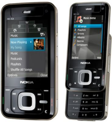 Nokia N81 8GB with 4 months half price line rental on O2