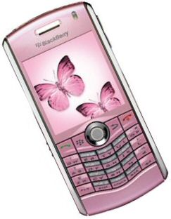 FREE Pink Blackberry Handset complete with Â£150 Cash Back on 02