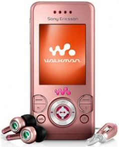 Sony Ericsson W580i pink with free Nintendo DS lite on Orange Canary 30