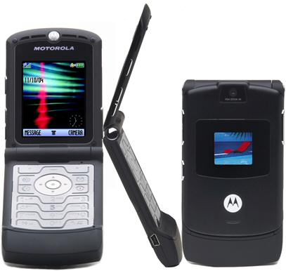 The Moto Razr V3 now only Â£36.00 from Vodafone