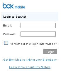 blackberry box mobile