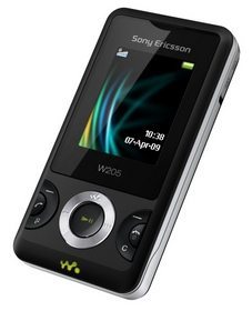 Sony Ericsson W205 Walkman handset launched