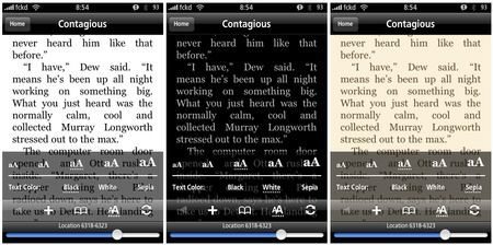 Kindle for iPhone updates to version 1.1