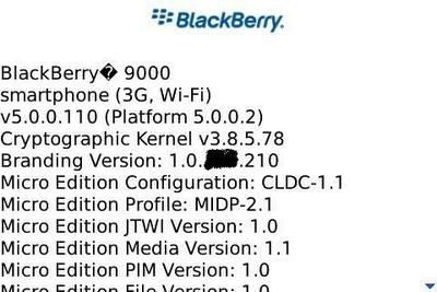 BlackBerry OS 5.0: Screen Caps and Improvements