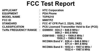 HTC Touch Diamond2 Warhawk heading for AT&T hits FCC