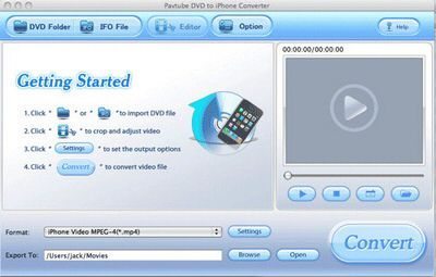 Paytube DVD to iPhone Converter for Mac 2.0 now available