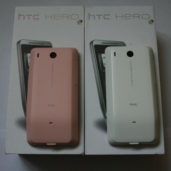 HTC Hero in Pink Hue Gets Pictured