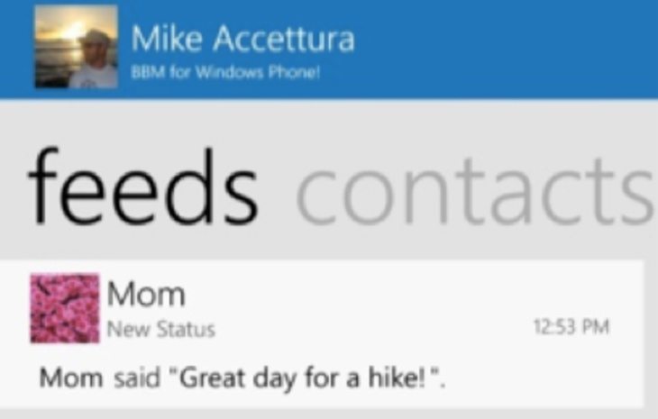 BBM for Windows Phone release b