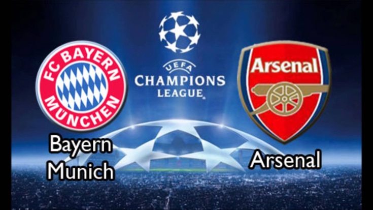 Bayern Munich vs Arsenal lineups