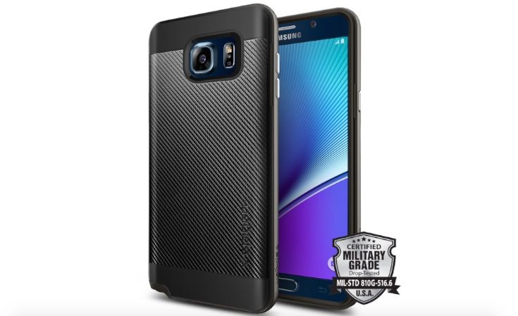 Best Samsung Galaxy Note 5 case choices from Spigen