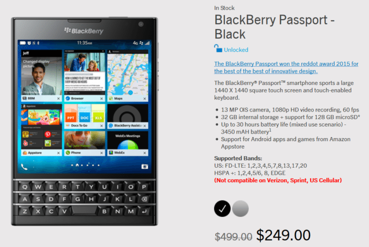 BlackBerry Passport