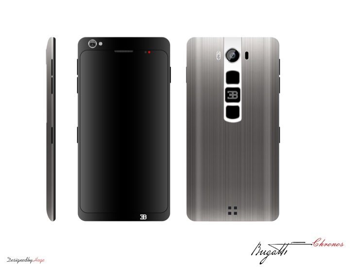 Bugatti Chronos smartphone d