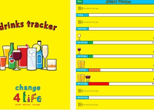 Change4Life drinks tracker